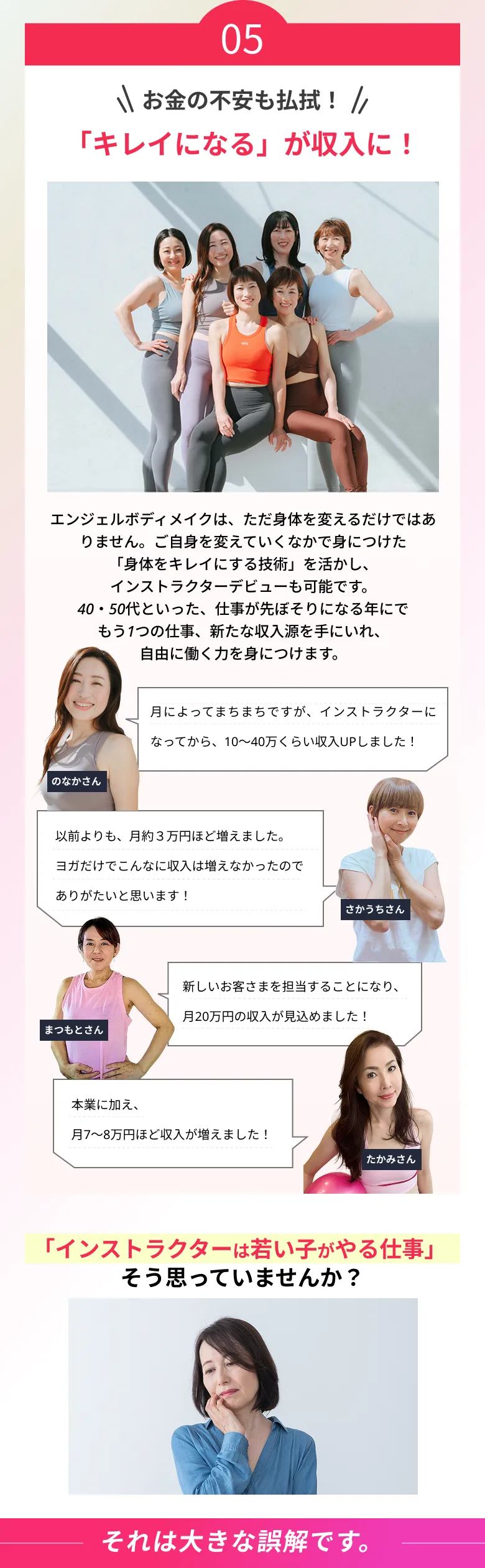 キレイが収入に